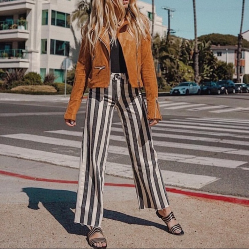 Paige Nellie Striped Jean